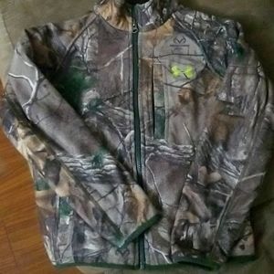 Under Amour YS camo coat